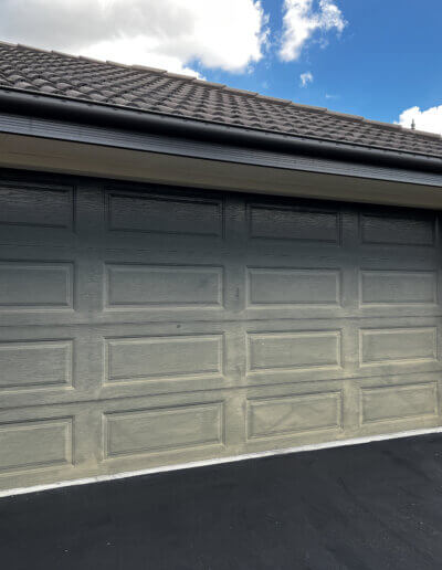 IronSand Garage Door Before Restoration