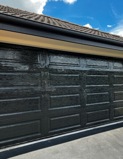 IronSand Garage Door After Restoration Process