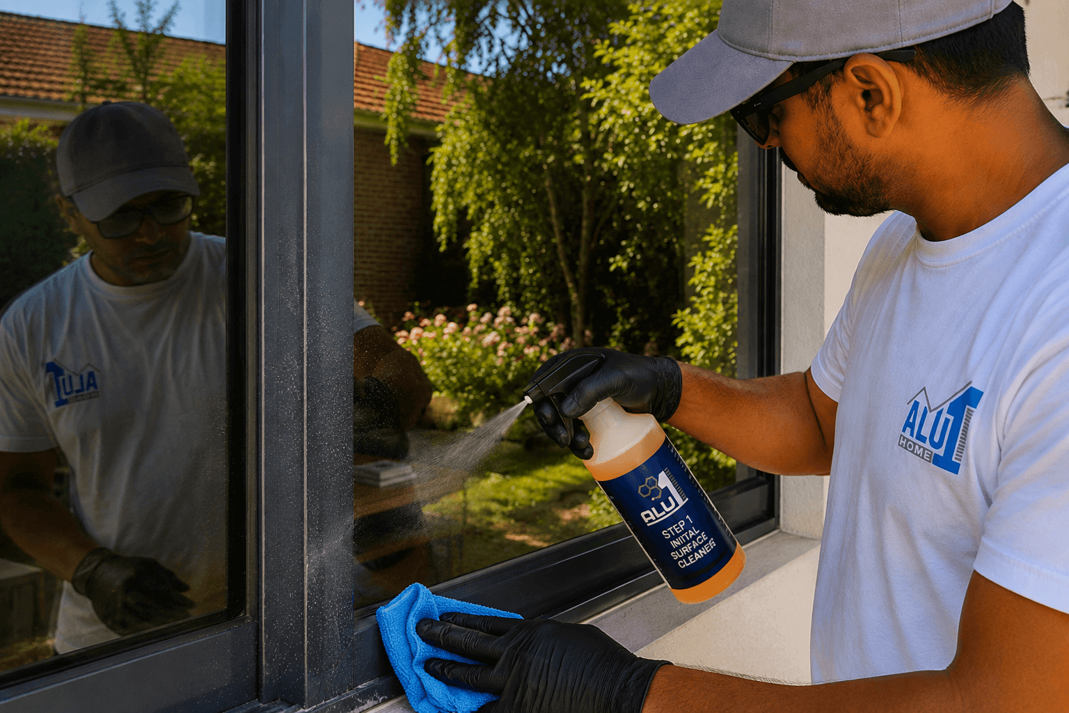1536x1024 Man cleaning window frame step 1