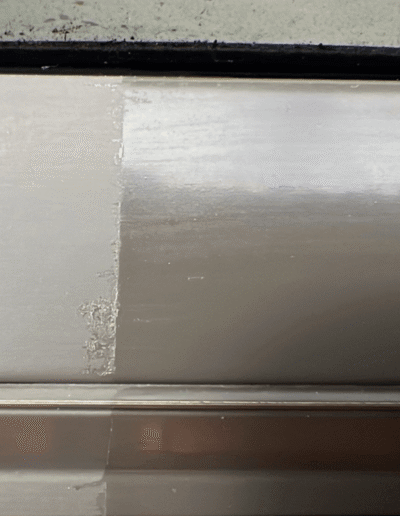 Close Up of Coating Application